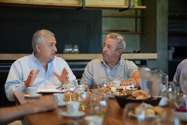 Julio Cobos y Gerardo Morales tienen una estrecha relación Foto: Twitter Julio Cobos