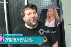 Guido Kaczka habló sobre el video que se hizo viral en las redes sociales de Karina Milei en A todo o nada. Foto: Captura de pantalla Youtube Eltrece/ Captura de pantalla X @MauroFdz.