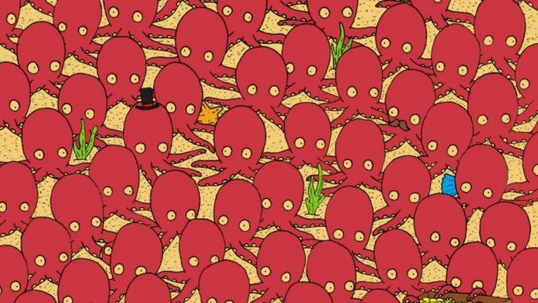 ACERTIJO VISUAL ACERTIJO VISUAL, RETO VISUAL, PEZ Foto: ARCHIVO