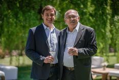 Diego Ribbert junto a Onofre Arcos. Foto: Gentileza Diego Ribbert junto a Onofre Arcos. Foto: Gentileza