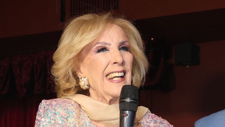 Mirtha Legrand, leyenda de la televisión.&nbsp;