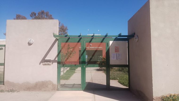 Una de las escuelas cerradas en Lavalle.  Una de las escuelas cerradas en Lavalle.