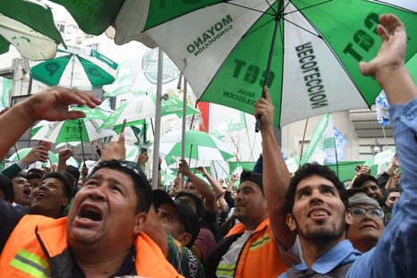 Sindicato de camioneros. Foto: Telam Sindicato de camioneros. Foto: Telam