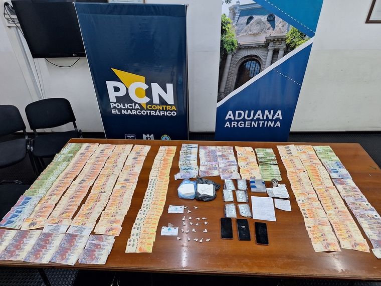 Allanamientos y detención Foto: Ministerio de Seguridad