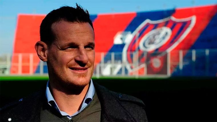 Mauro Cetto habló en la previa. Foto: San Lorenzo