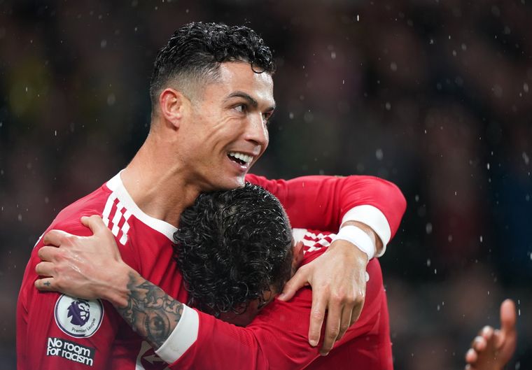 CR7 anotó el único gol del partido Foto: DPA