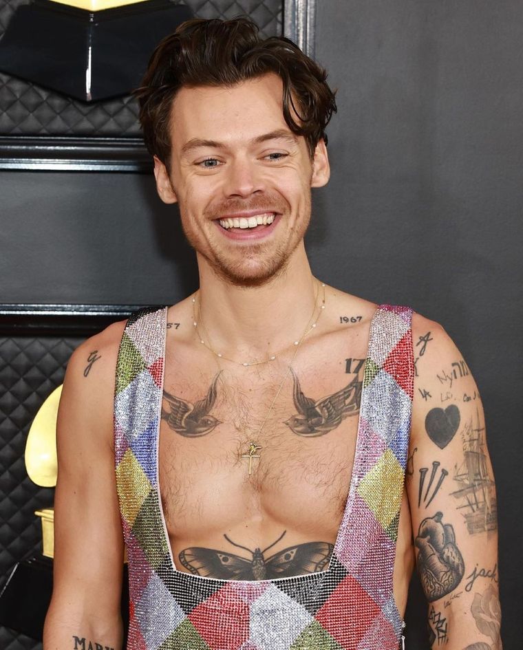 Los artistas más solicitados en la música presentaron sus audaces looks en los Grammys 2023 Foto: Instagram