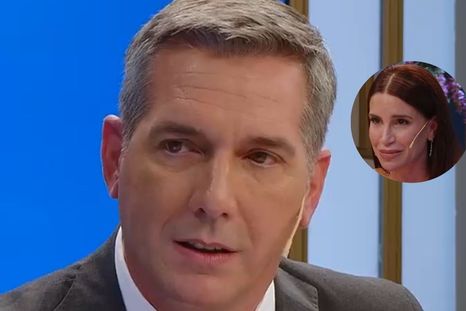 Tensa discusión. Foto: capturas de video/ El Trece. Tensa discusión. Foto: capturas de video/ El Trece.