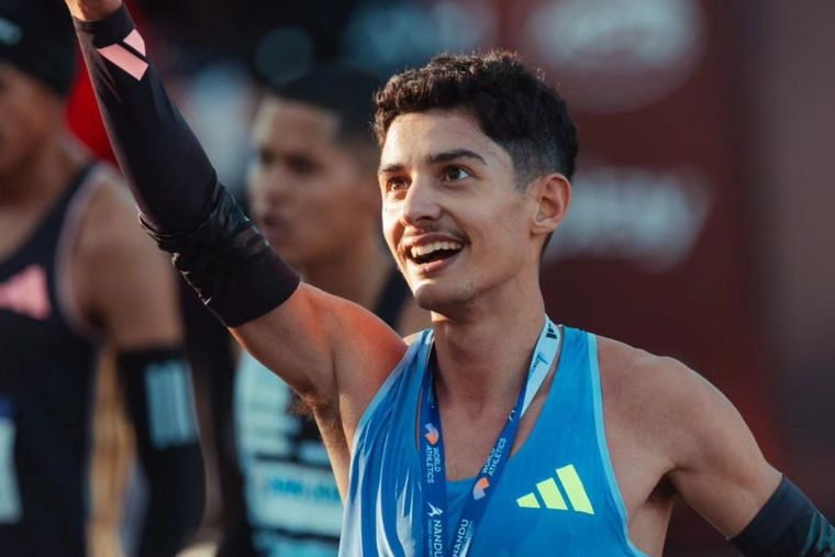 Ignacio Erario tuvo una destacada actuación en la Media Maratón de Buenos Aires. Foto: Instagram
