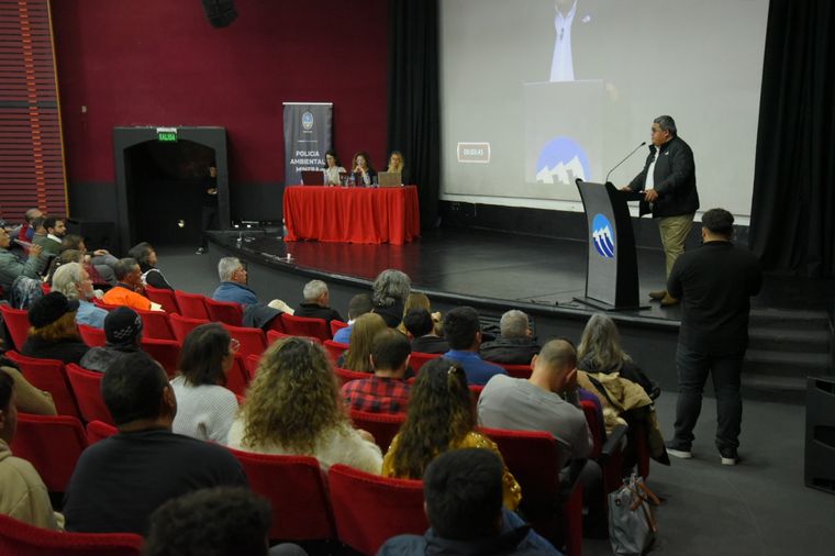 El desarrollo de la audiencia en el Centro de Convenciones y Exposiciones Thesaurus. Foto: Gobierno de Mendoza