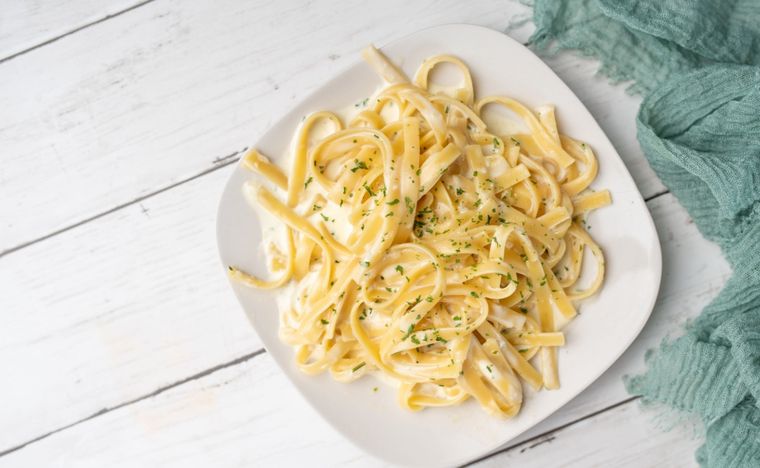 Fettucine con salsa Alfredo Foto: Shutterstock