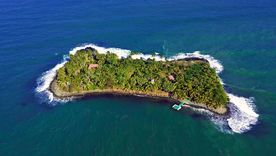 La isla se encuentra en Nicaragua Foto: Private Islands