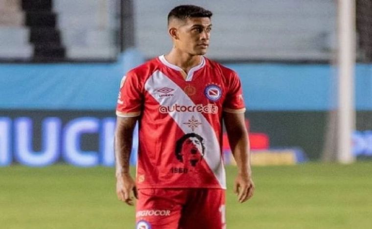 El jugador que sufrió el ilícito Foto: Gentileza