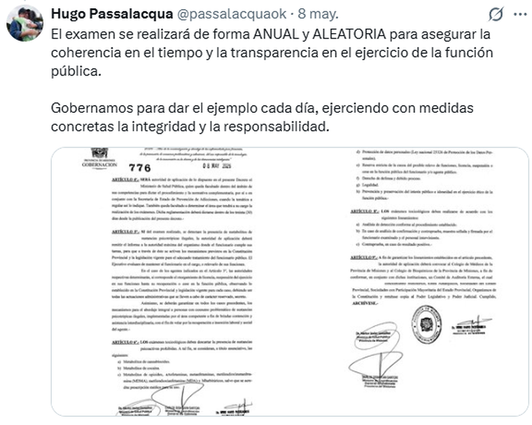 Así serán los controles, según lo dispuesto por el gobernador de Misiones. Así serán los controles, según lo dispuesto por el gobernador de Misiones.