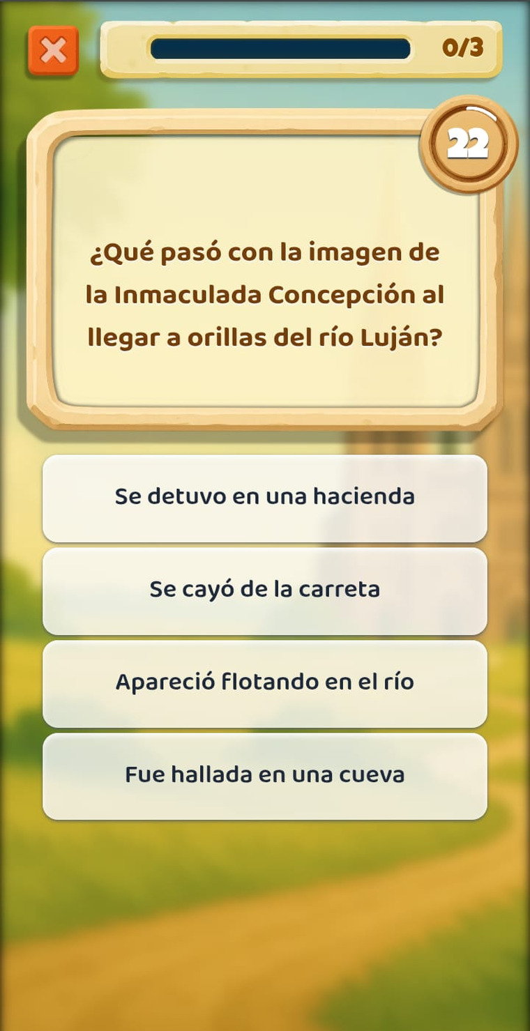 A través de preguntas de trivia, CatIA acompaña a los peregrinos. A través de preguntas de trivia, CatIA acompaña a los peregrinos.