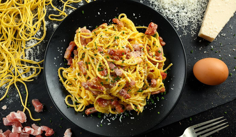 Receta fácil y rápida de spaghetti alla carbonara con guanciale Foto: Shutterstock