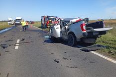 El siniestro ocurrió el martes, en el kilómetro 373 de la ruta nacional 5. El siniestro ocurrió el martes, en el kilómetro 373 de la ruta nacional 5.