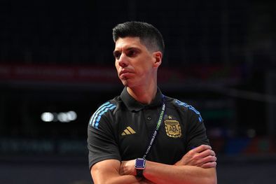 MDZol | Matías Lucuix, el ideólogo detrás de la Selección argentina de futsal. Foto: Prensa AFA