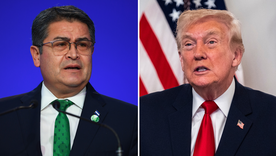 Juan Orlando Hernández, que cumple condena hasta 2060, podría salir de la cárcel pronto por mandato de Trump.