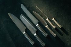 Métodos caseros para afilar un cuchillo. Fuente: Shutterstock.