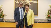 El ministro de Economía, Luis Caputo, tiene buena sintonía con Kristalina Georgieva, la directora Gerente del FMI, que no estará en Buenos Aires pero seguirá al detalle las negociaciones. El ministro de Economía, Luis Caputo, tiene buena sintonía con Kristalina Georgieva, la directora Gerente del FMI, que no estará en Buenos Aires pero seguirá al detalle las negociaciones.