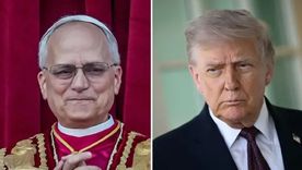Revuelo provocado por el ataque de Trump en las redes sociales contra el primer papa estadounidense. Revuelo provocado por el ataque de Trump en las redes sociales contra el primer papa estadounidense.