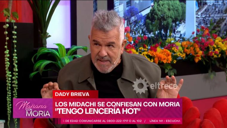El actor se animó a hablar en La Mañana con Moria sobre su vida íntima. El actor se animó a hablar en La Mañana con Moria sobre su vida íntima.