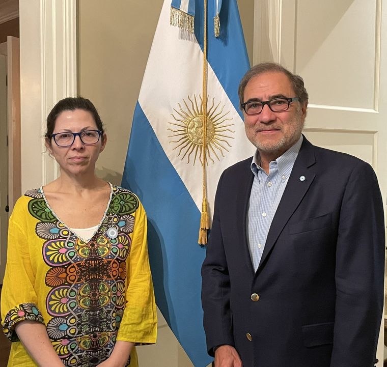 Silvina Batakis viajó a Estados Unidos para reunirse con el FMI.