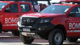 El incendio se desató en una casa del barrio Municipal de Las Heras. El incendio se desató en una casa del barrio Municipal de Las Heras.