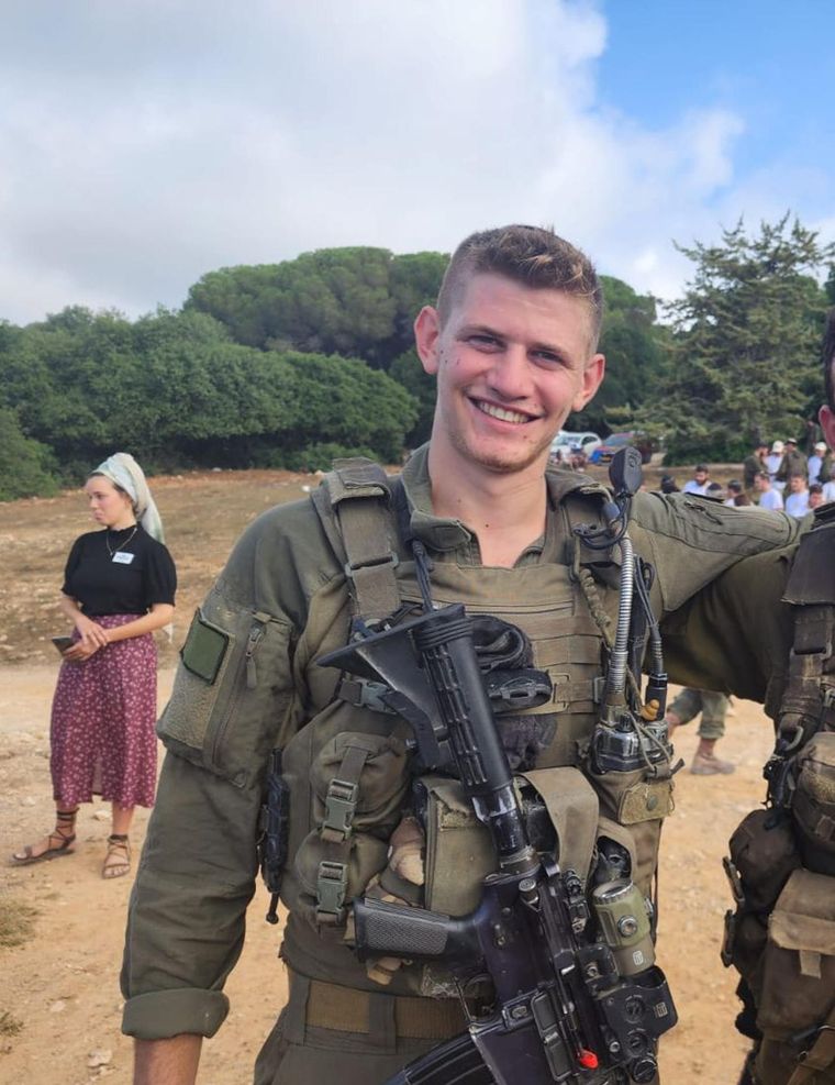 El soldado israelí que murió en El Líbano Foto: EFE