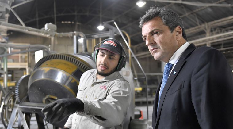 En plan electoralista, Massa anunció medidas económicas Foto: Ministerio de Economía