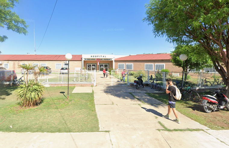 La nena fue trasladada al hospital local&nbsp;de Santa Rosa del Conlara.