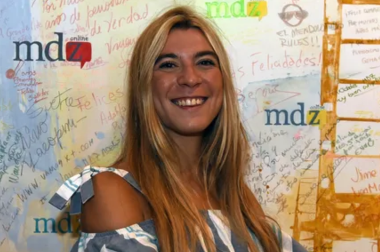 Giuliana Díaz, la legisladora y dirigente de la LMF. Giuliana Díaz, la legisladora y dirigente de la LMF.