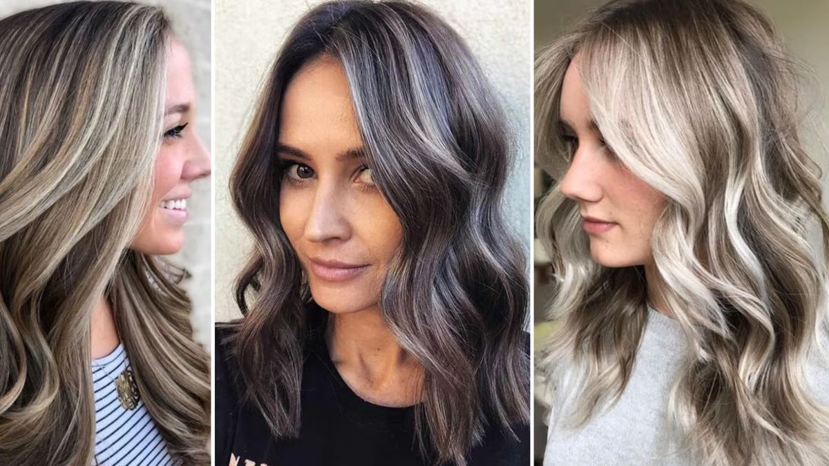 Las mechas que mejor disimulan las canas y están en tendencia
