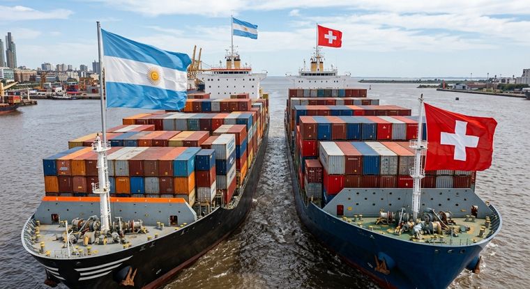 Argentina y Suiza mantienen relaciones comerciales.&nbsp;
