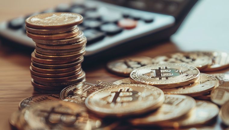 En los últimos siete días, el Bitcoin creció alrededor de un 30% Foto: Imagen generada con Midjourney