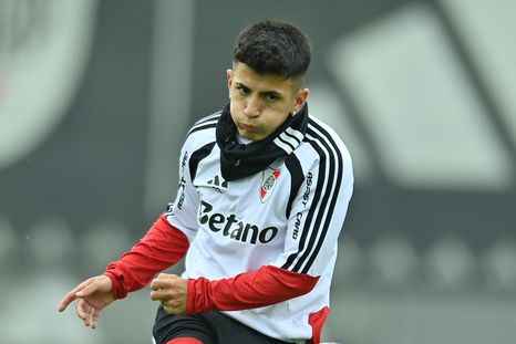 Thiago Almada ya sumó sus primeros entrenamientos en River. Thiago Almada ya sumó sus primeros entrenamientos en River.