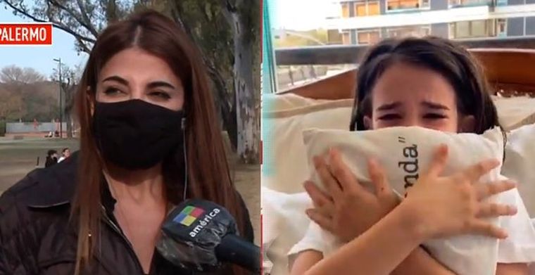 Zulemita Menem compartió un desgarrador video a pedido de su hijo
