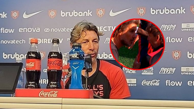 Heinze explicó el picante cruce con el Gallego Insua en la goleada de Newells a San Lorenzo