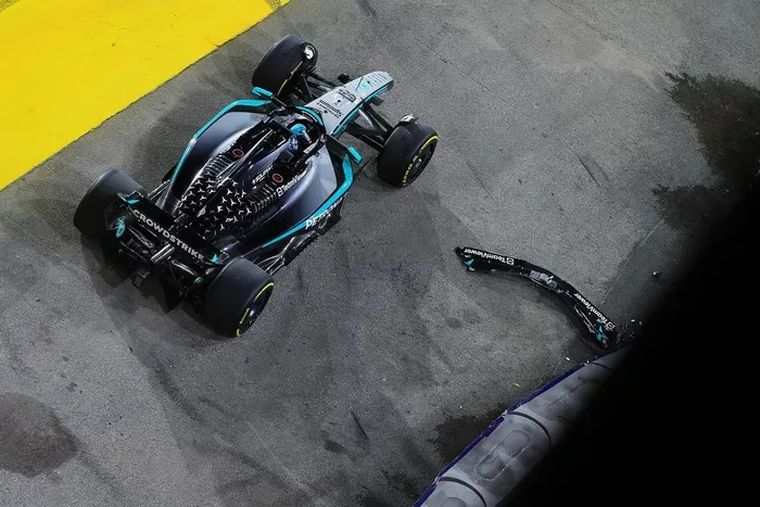 Russell se accidentó en la FP2 del Gran Premio de Singapur, por lo que este gasto aparecerá en la próxima actualización del ranking. Russell se accidentó en la FP2 del Gran Premio de Singapur, por lo que este gasto aparecerá en la próxima actualización del ranking.