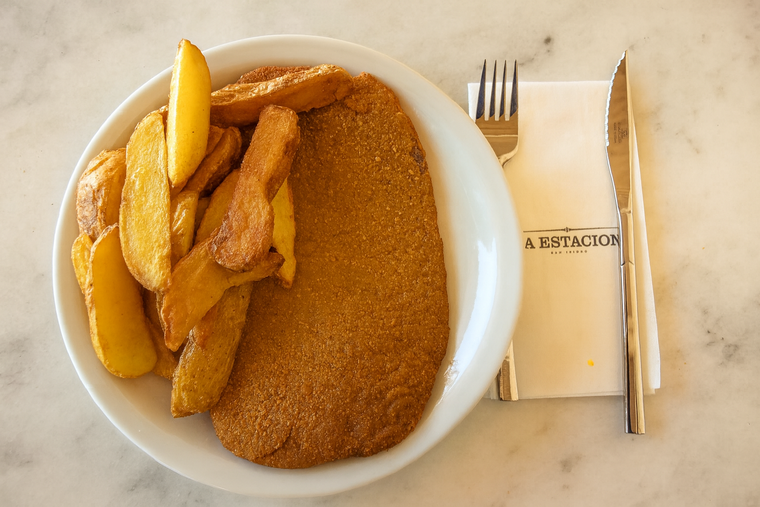 Ofrecer platos clásicos es uno de los objetivos de La Estación. Ofrecer platos clásicos es uno de los objetivos de La Estación.