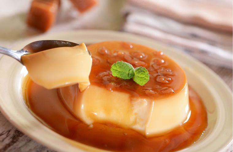 Disfruta tu flan favorito con los mejores ingredientes Foto: Shutterstock