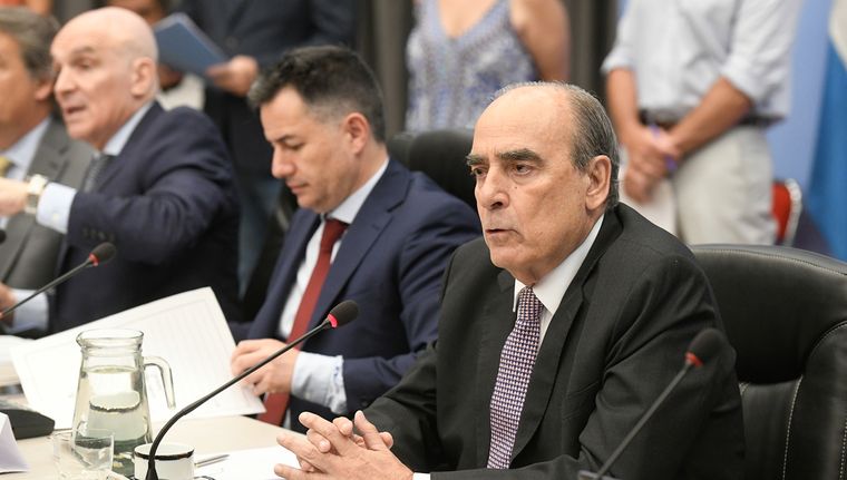 El ministro del Interior, Guillermo Francos, es el encargado de acercar posiciones con los dialoguistas Foto: Télam