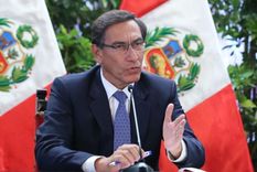 El presidente de Perú, Martín Vizcarra.