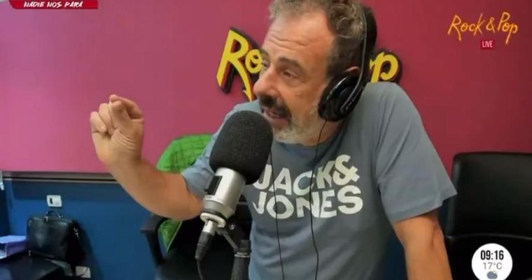 Ari Paluch quedó fuera de la Rock & Pop. Foto: Captura de video Rock & Pop