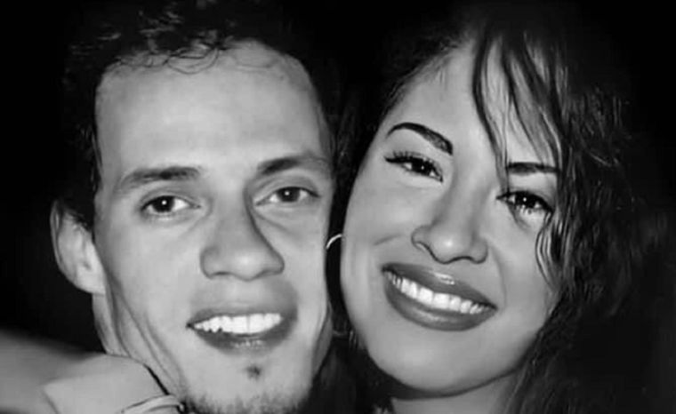 Selena Quintanilla y Marc Anthony