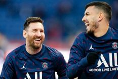 Lionel Messi - Leandro Paredes El capitán de la Selección argentina se despidió de su amigo, que se fue a Juventus.