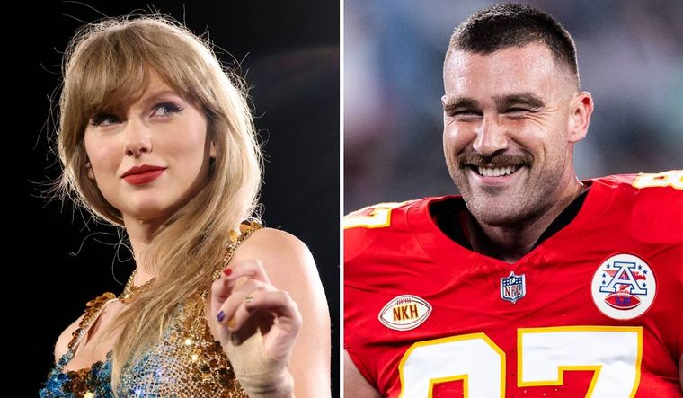 Taylor Swift y su historia de amor con Travis Kelce.
