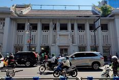 El reciente terremoto en Indonesia no afectó al antiguo edificio de Jiwasraya de Bandung, prevista para que sea el futuro Museo de la Música de Indonesia.
