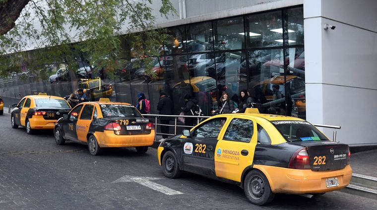 Taxistas pidieron un aumento del 75%, aunque el Gobierno calcula que el mismo no debería superar el 66% Foto: ALF PONCE MERCADO / MDZ